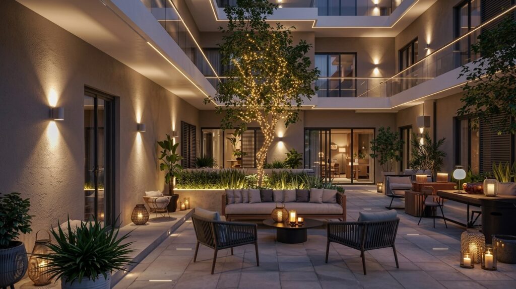 Installera Belysning