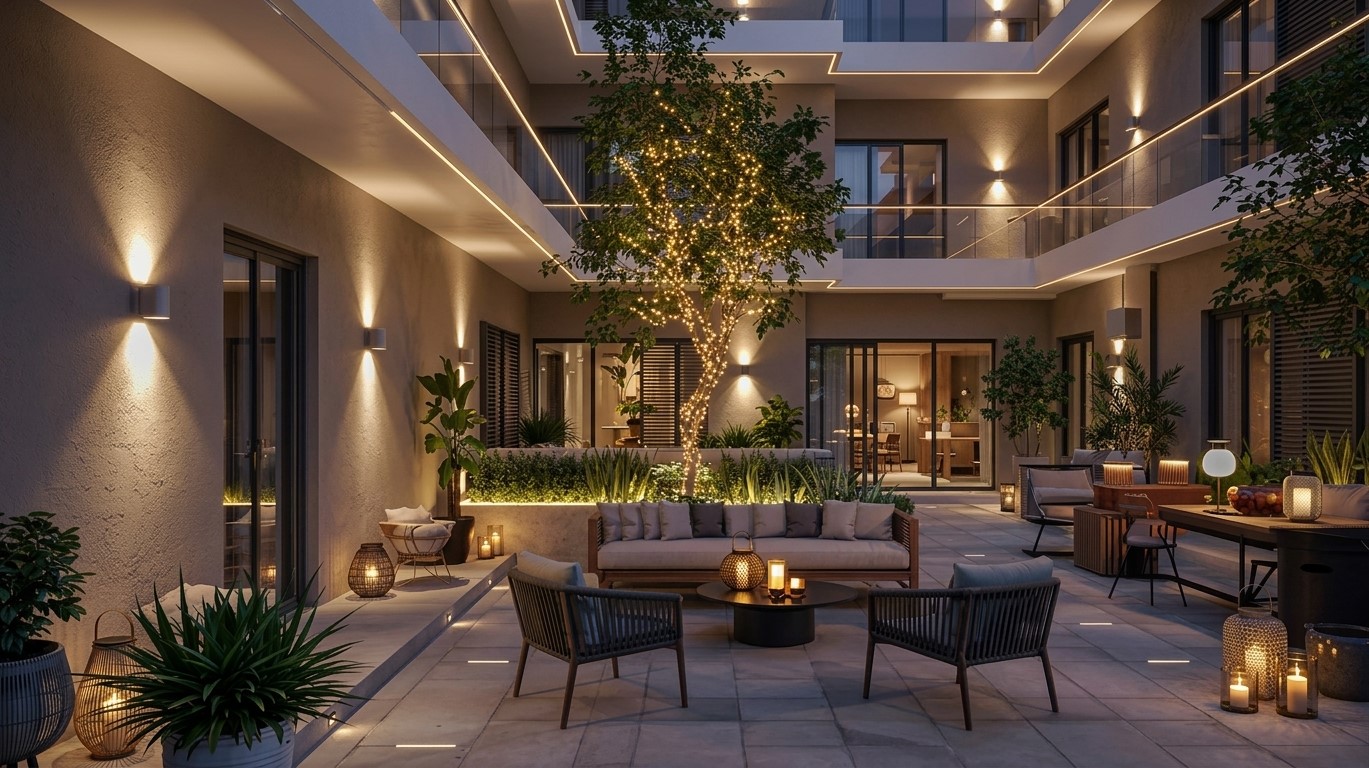 Installera Belysning