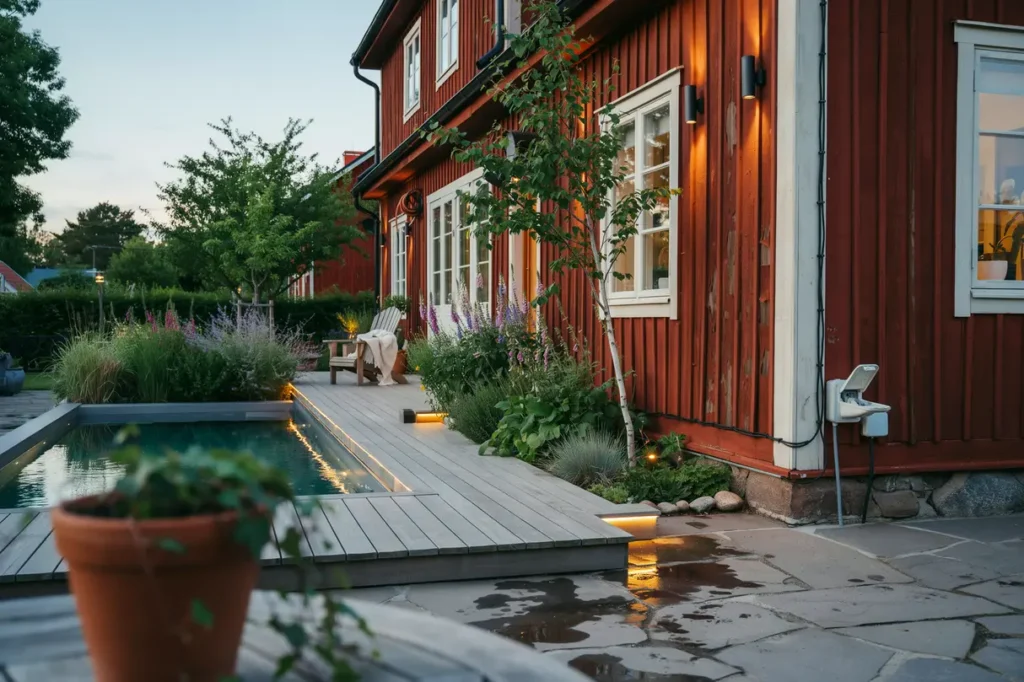 semester hemma i juli s fixar du s ker och st mningsfull el f r tr dg rd pool och sena sommarkv llar