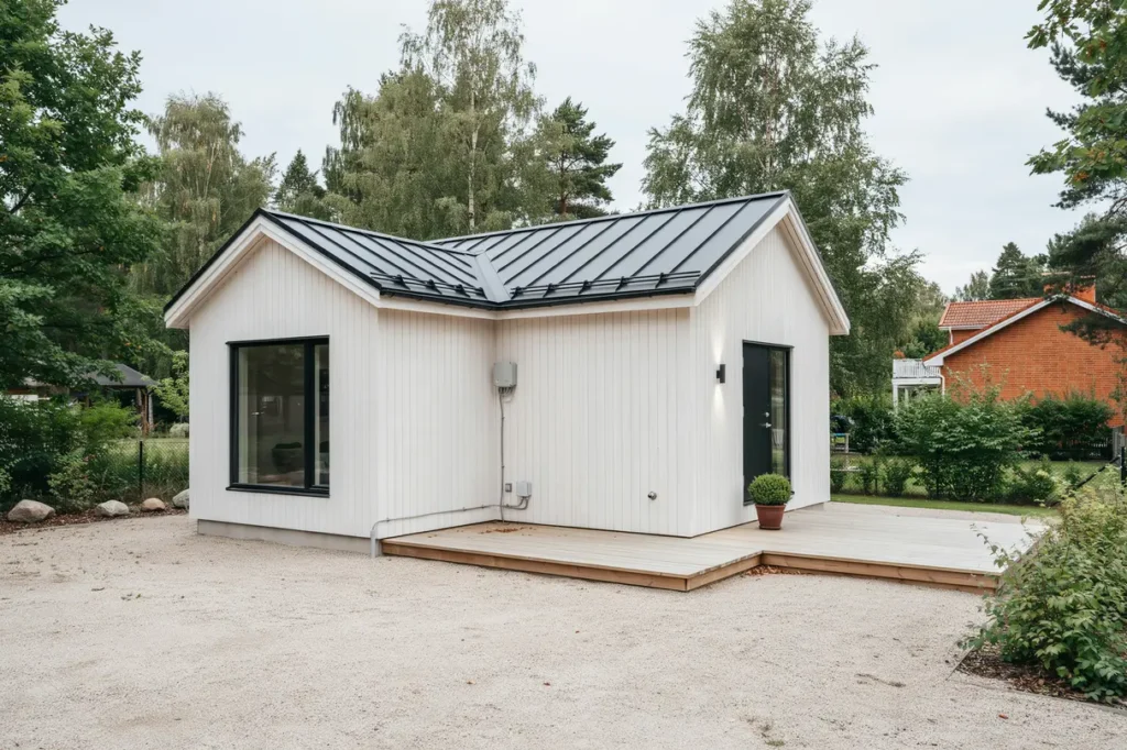 elinstallation f r nybyggt uterum i smista segeltorp