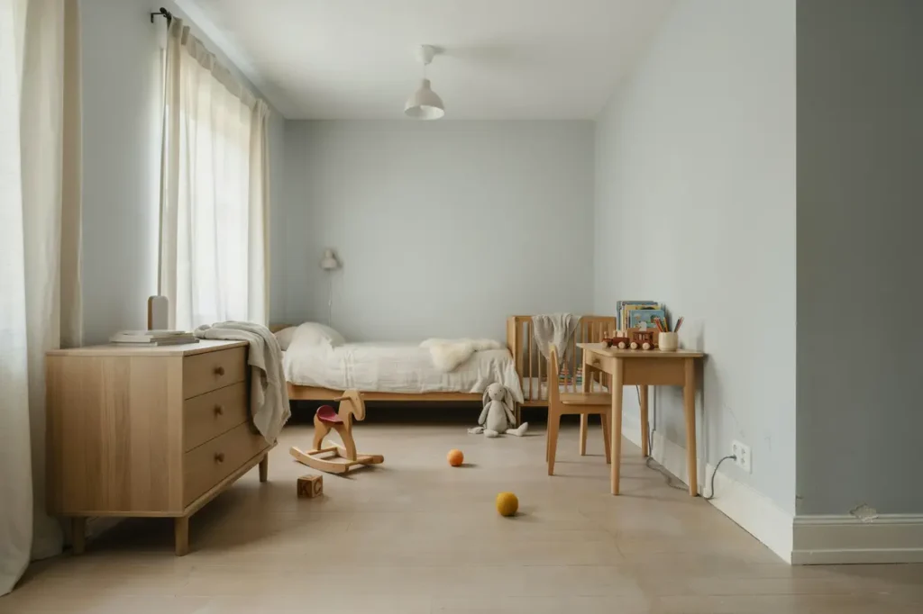 s ker el i barnrummet smart placering av uttag belysning och laddning hemma